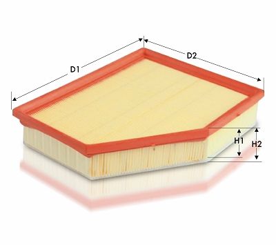 TECNECO FILTERS oro filtras AR1644PMS